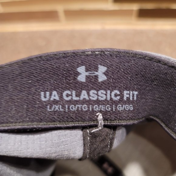 2 Men's Under Armour Hats (Sold Together). 1 UA L/XL Classic Fit. 1 Snapback - Picture 3 of 6